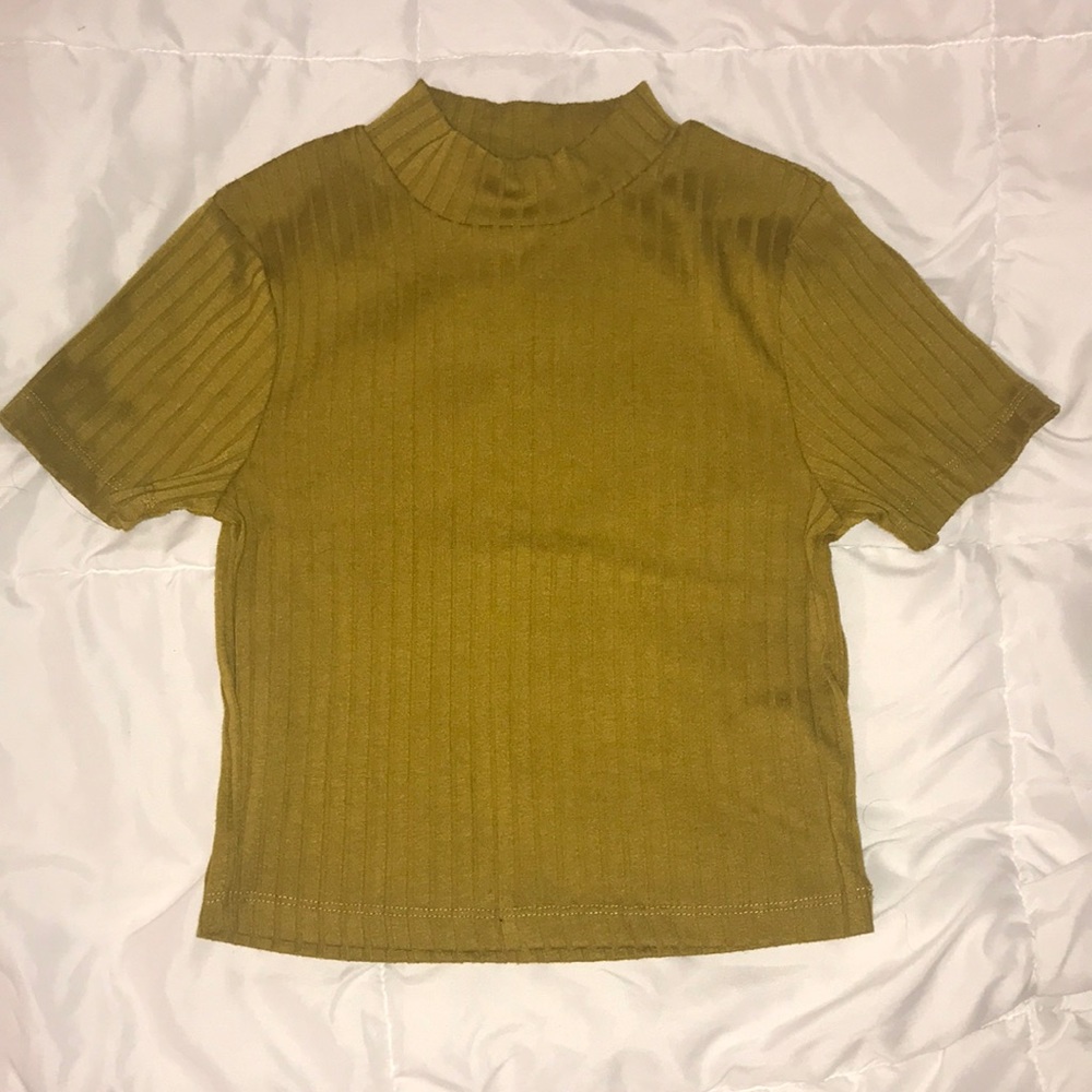 Olive turtle neck